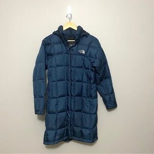 The North Face Navy 600 Long Jacket Womens S